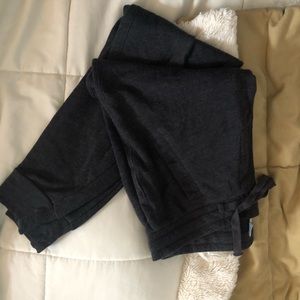 dark gray tall old navy joggers